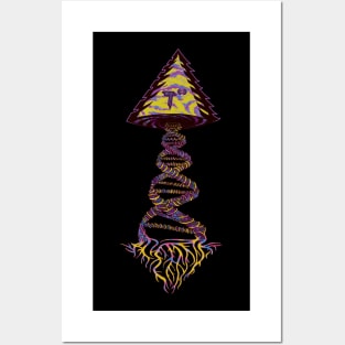 Tango Tree DNA Vortex! Posters and Art